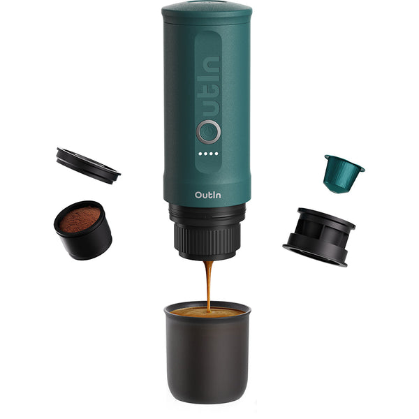 OutIn Nano Portable Espresso Machine (OutIn Teal) 139.99 OutIn Shot of Espresso