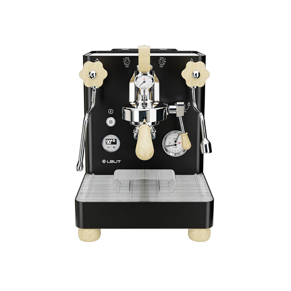 Lelit Bianca (Black) - Small Batch Coffee Roasters Front Stock Photo
