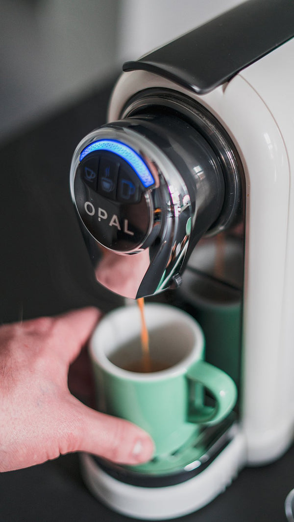 OPAL One Coffee Pod Machine (White) - Opal - Espresso Shot