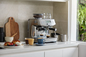 Sage Barista Pro (Brushed Stainless Steel) - Small Batch Coffee Roasters - In a Home