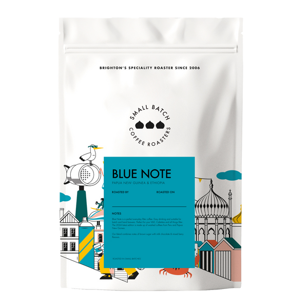 Small Batch Coffee Blue Note Package-1