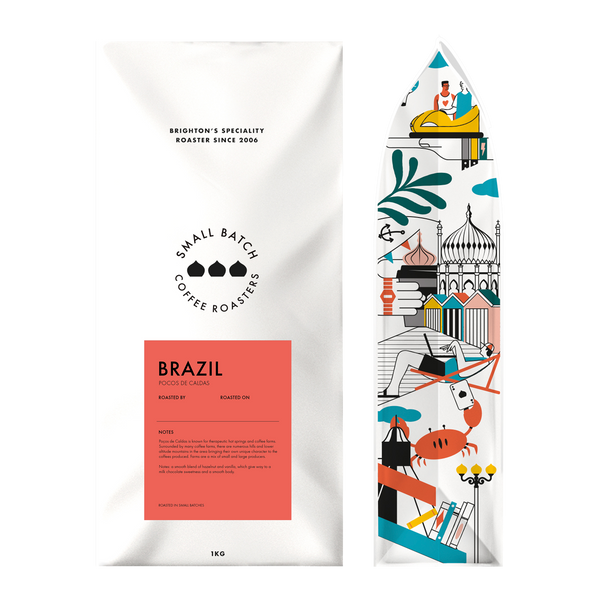 Brazil Pocos De Caldas - Small Batch Coffee Roasters - Fresh Coffee