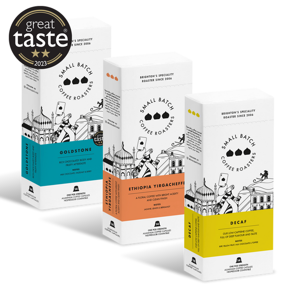 Small Batch Coffee Pods - Goldstone, Ethiopia & Decaf