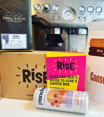 RiSE coffee box reviews Small Batch Coffee Roaster's Rwanda ‘Twongerekawa’ Coffee.