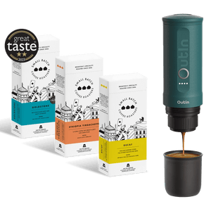 Coffee Pods and Outlin Brewing Set