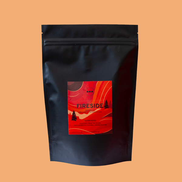 small batch coffee roasters fireside winter blend christmas