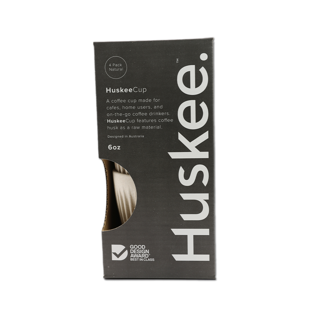 6oz Natural HuskeeCup (4 Pack)